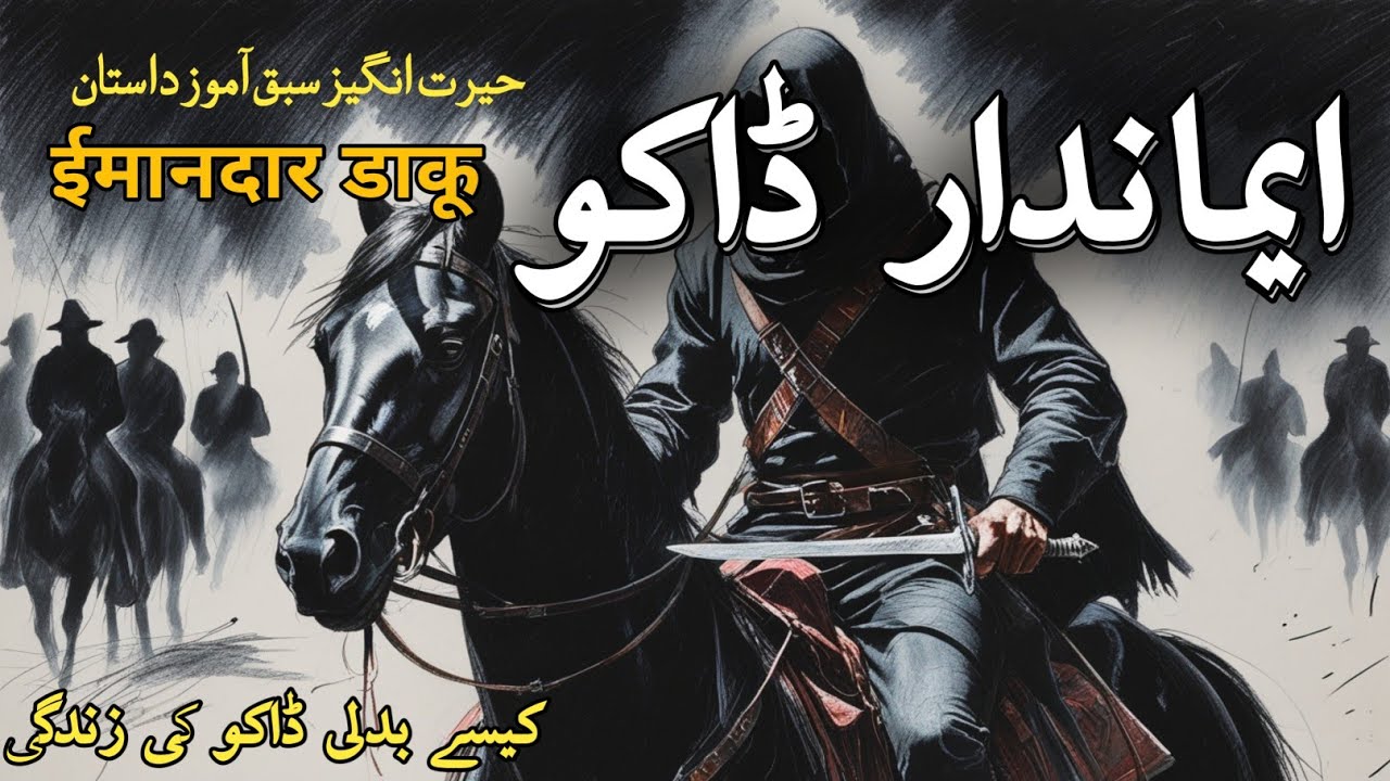 Imandar Daku | Hairat Angez Dastan | Sabaq Aamoz story