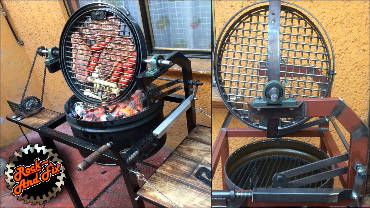 Parrilla / Asador Giroscópico || Gyroscopic Grill
