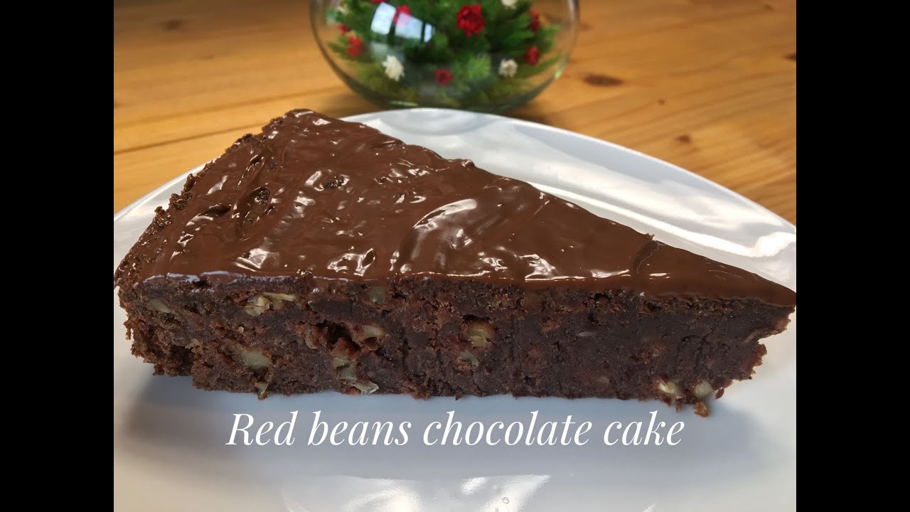 Tort cu fasole rosie/Red beans chocolate cake