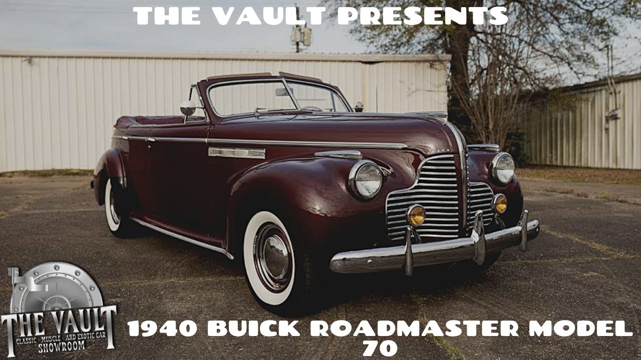 1940 Buick Roadmaster Model 70