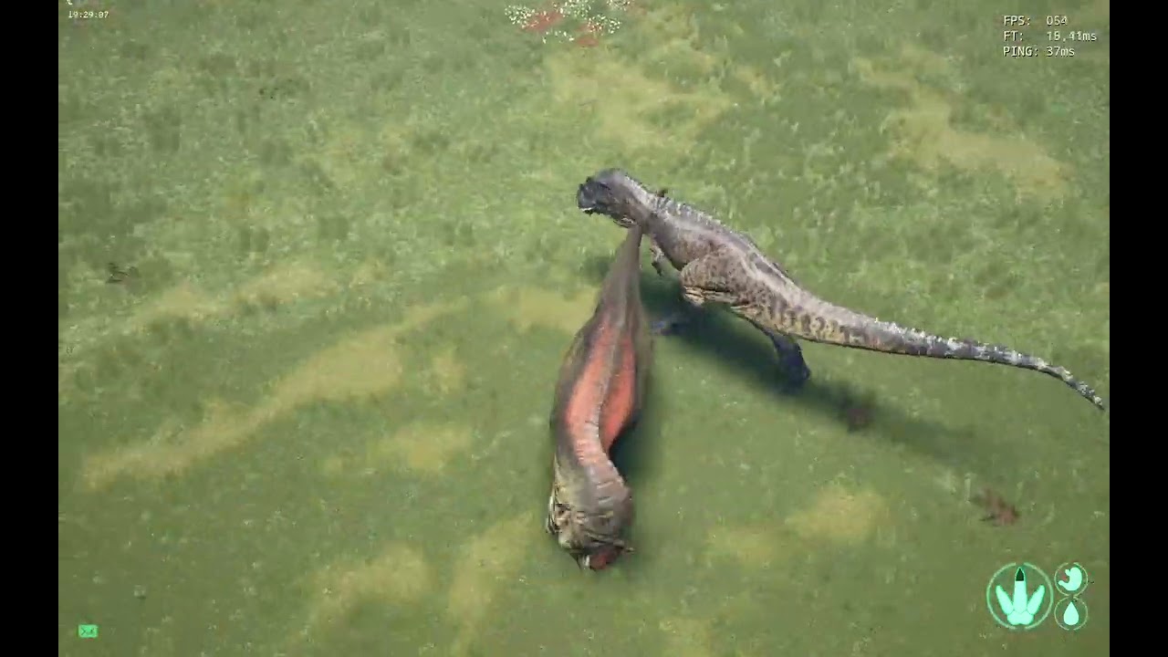 Survival Fight | Solo Rex vs Giga Trio - The Isle Prelude