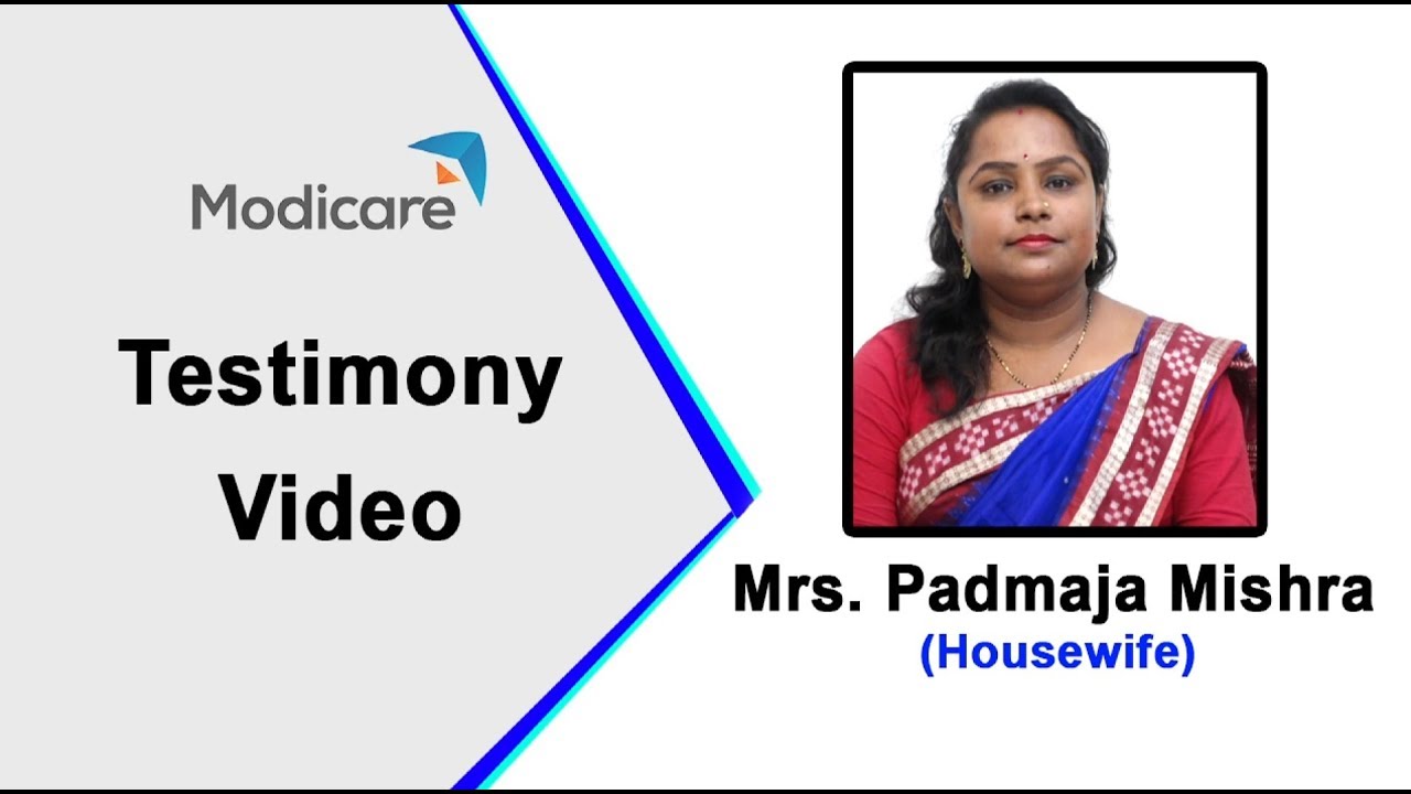 Testimony Video of Mrs. Padmaja Mishra - Housewife
