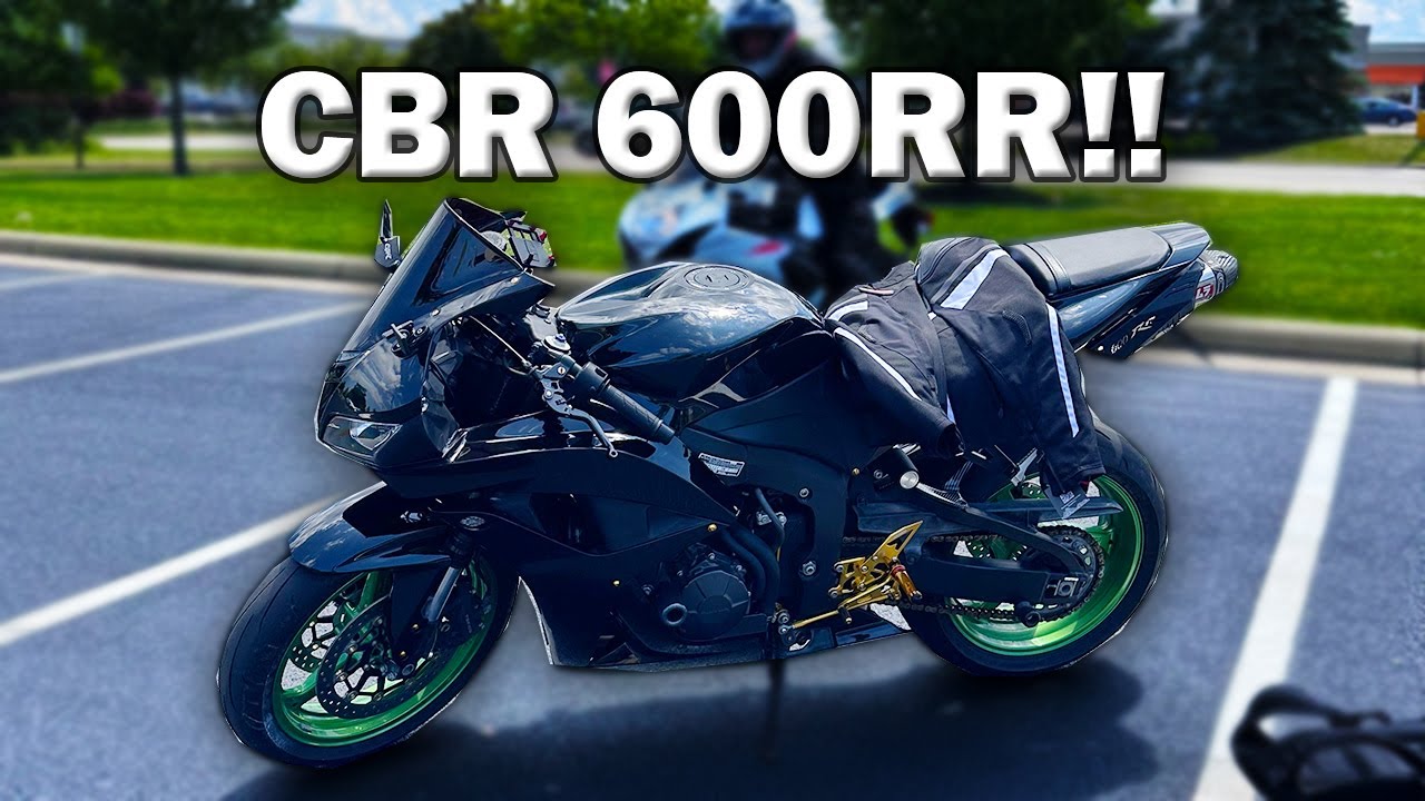 Я купил Honda CBR 600RR 2008 года в качестве своего ПЕРВОГО мотоцикла!