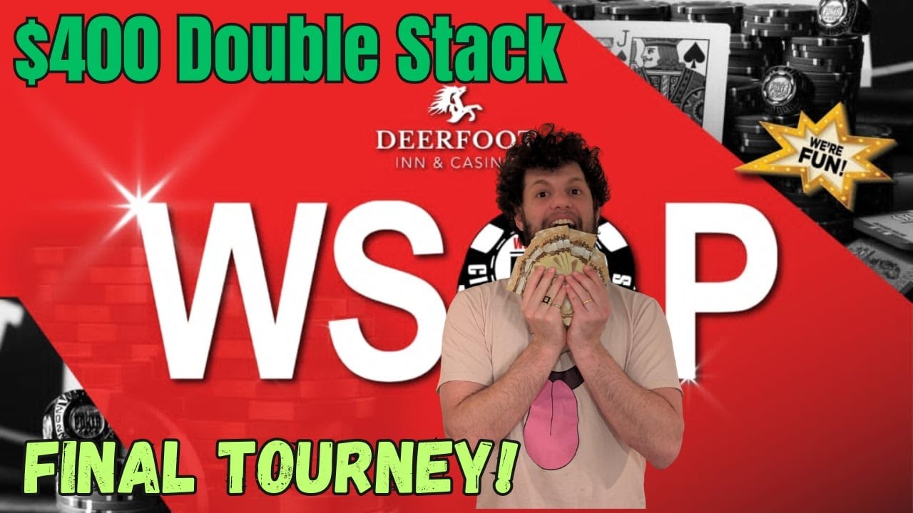 Финальный видеоблог WSOP Calgary - $400 Double Stack