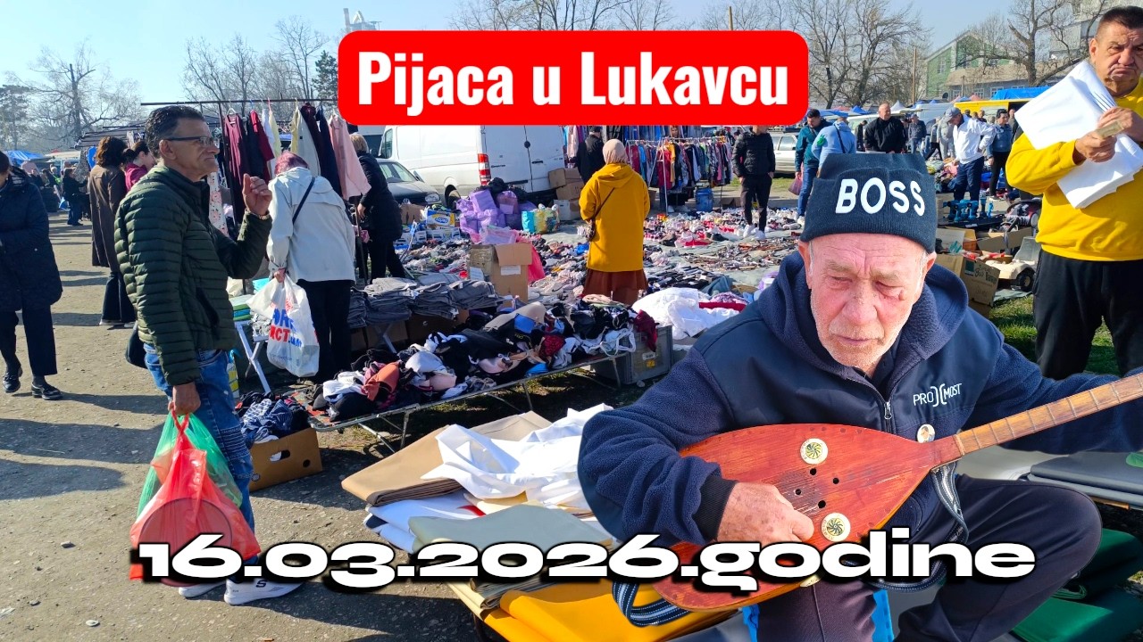 GUŽVA I MUZIKA! Pijaca u Lukavcu danas kao veliki vašar