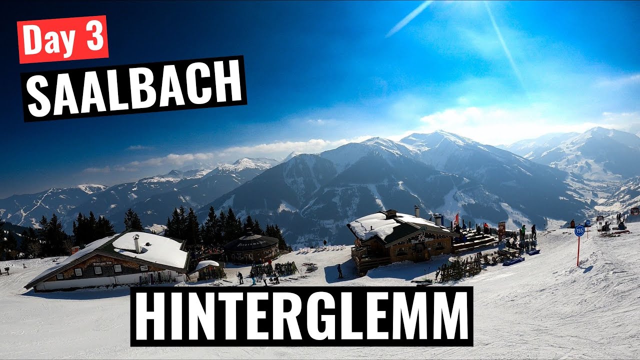 Saalbach Day 3 - Skiing Hinterglemm