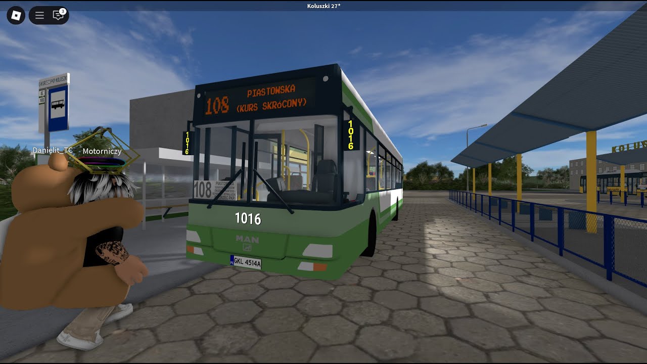 Roblox: ZTP Koluszki - MAN NL283 - Linia 108