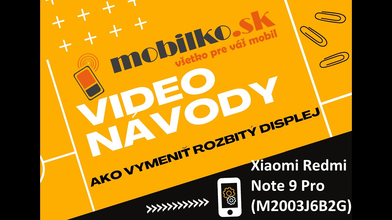 Xiaomi Redmi Note 9 Pro výmena displeja / Display Screen Replacement Redmi Note 9Pro (M2003J6B2G)