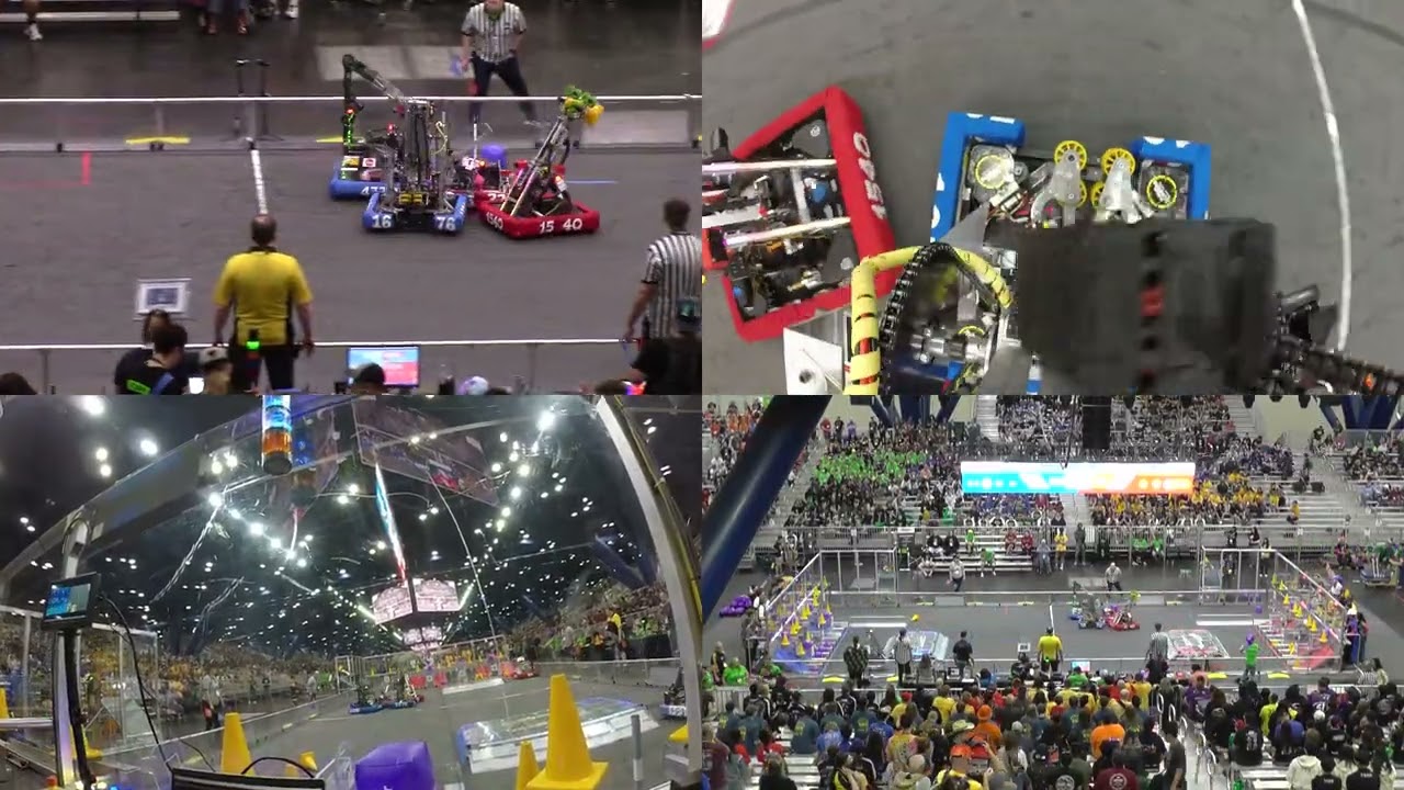 Team 1676 - 2023 FRC World Championship Johnson Division Qualification Match 69 Compilation
