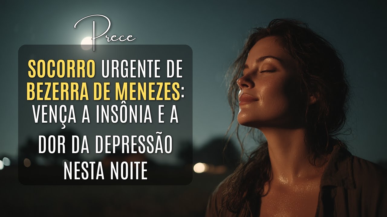 Bezerra de Menezes: SOCORRO ESPIRITUAL para Ins&ocirc;nia de Depress&atilde;o