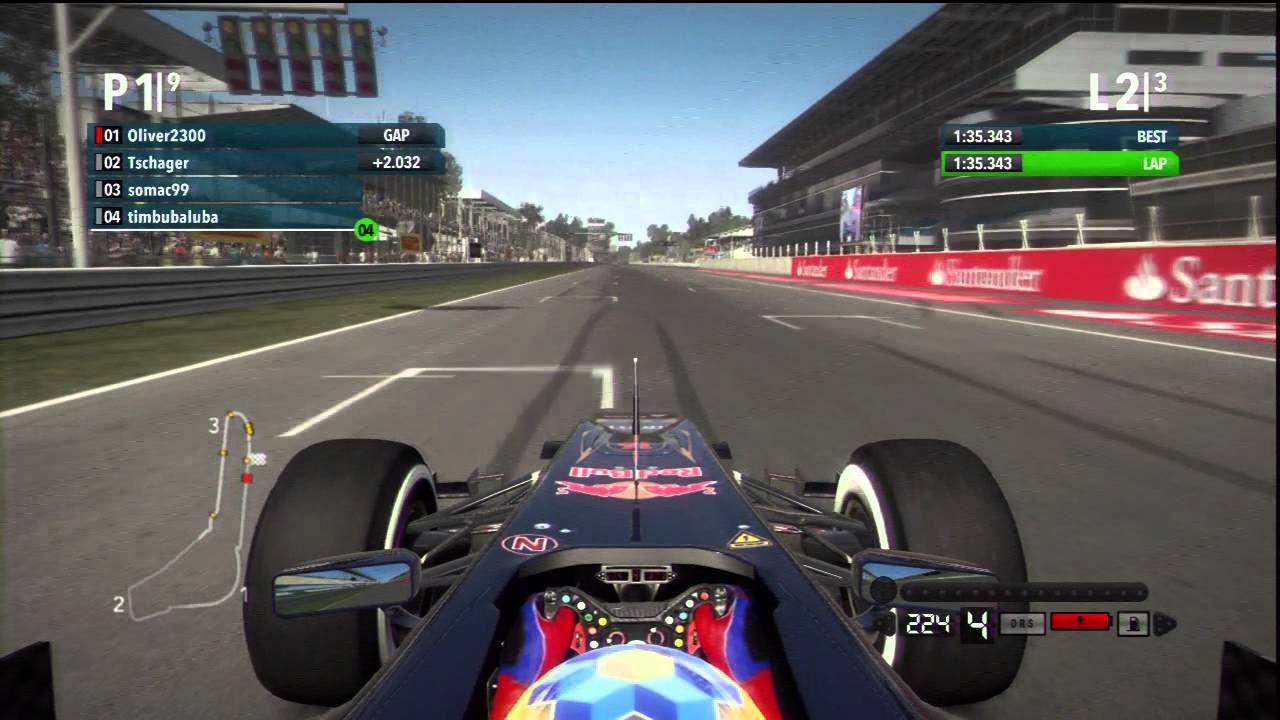 F1 2012 Toro Rosso Onboard 3 Lap Race