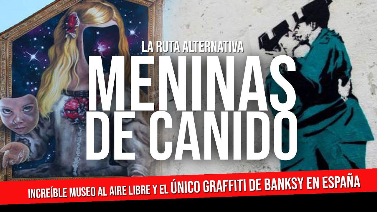 Las MENINAS DE CANIDO un museo de arte urbano INCREÍBLE en Galicia