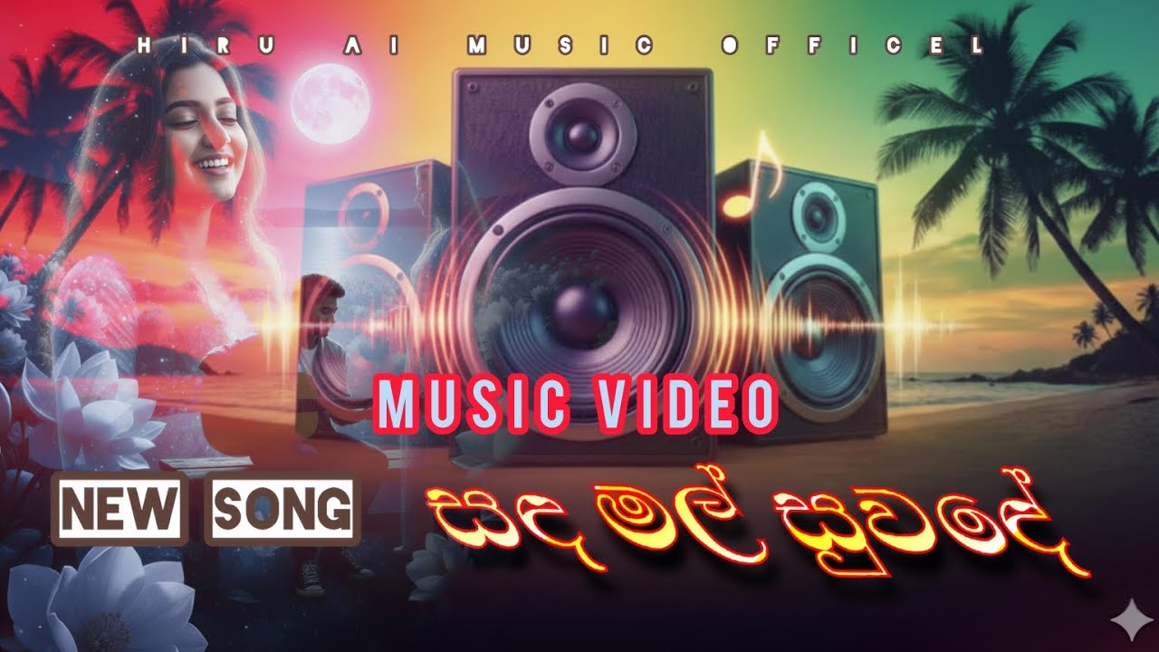 සඳ මල් සුවඳේ | Sanda mal suwade | New Sinhala Music video Song 2026 | Hiru AI Music