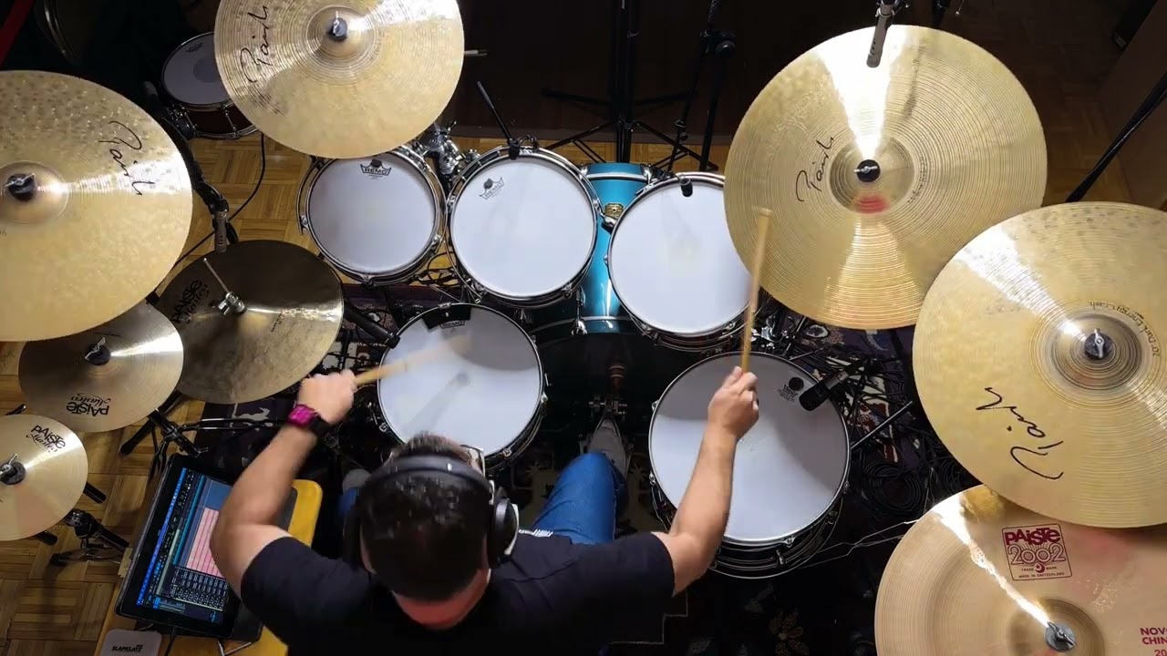 Cuts like a knife, Drums cover