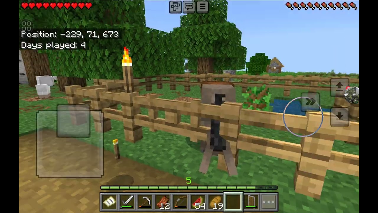 Found a second village Episode 2 of minecraft