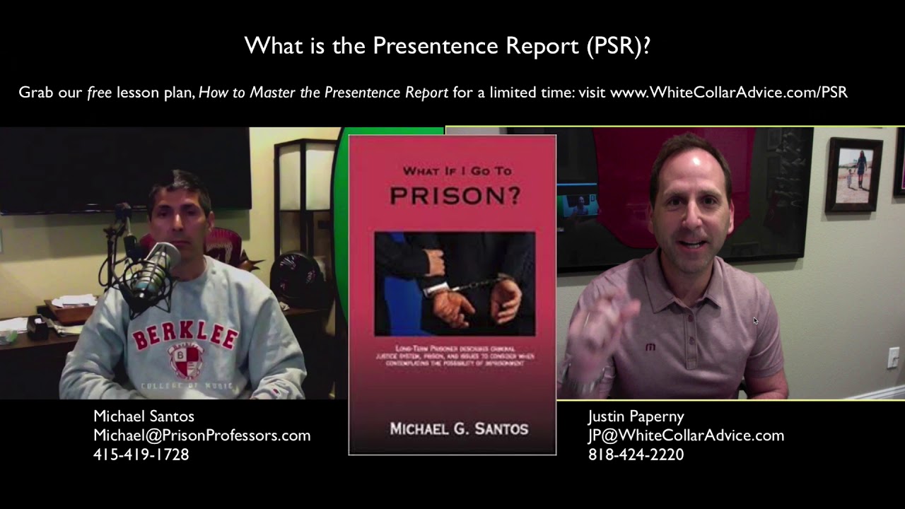 How Your Presentence Report Can Lead To A Shorter Federal Prison Term