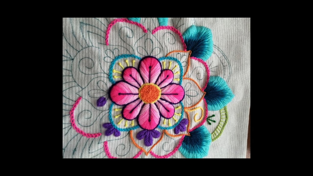 Mandalas con Bordado Ayacuchano