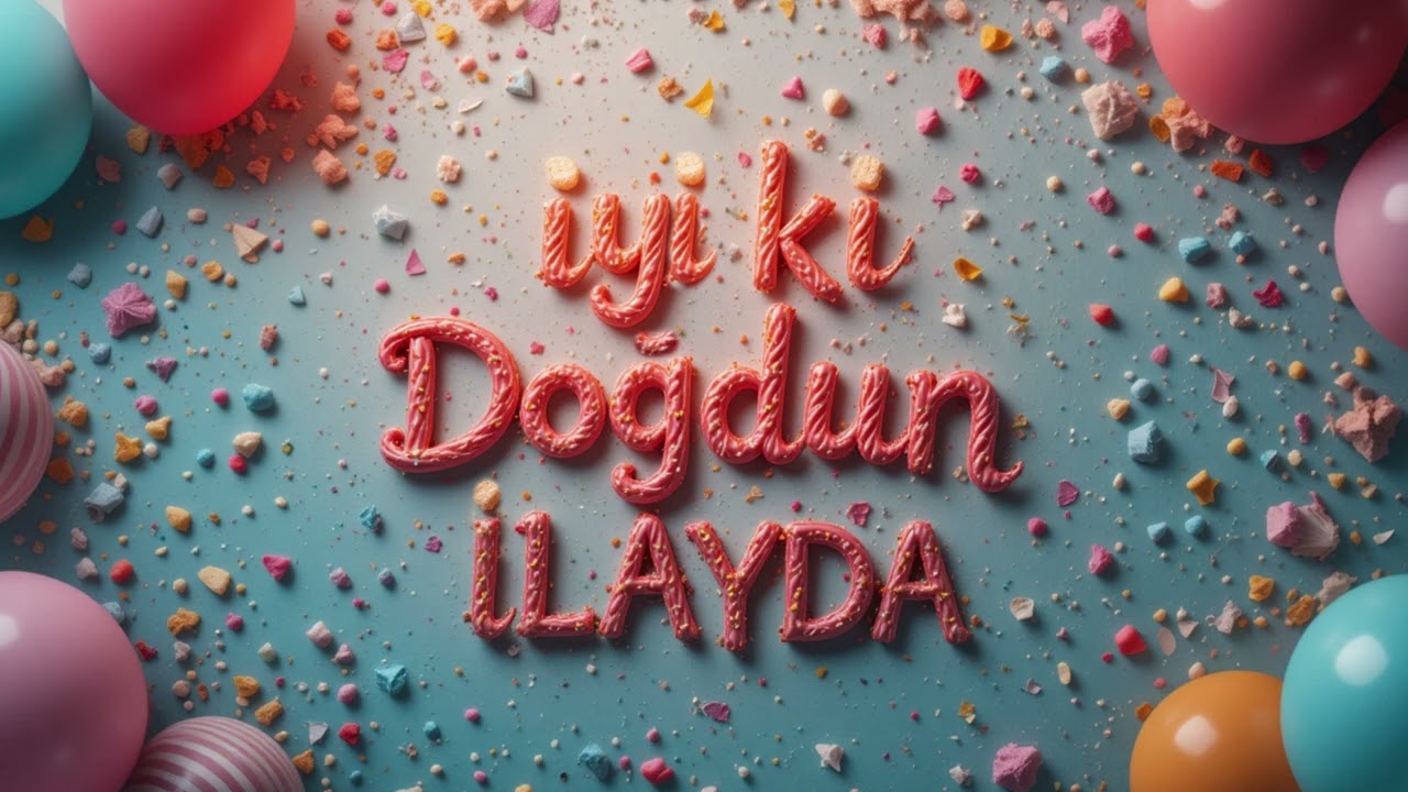 İyi ki Doğdun İLAYDA - İsme Özel Doğum Günü Şarkısı #doğumgünü #kutlama #PANO #İLAYDA