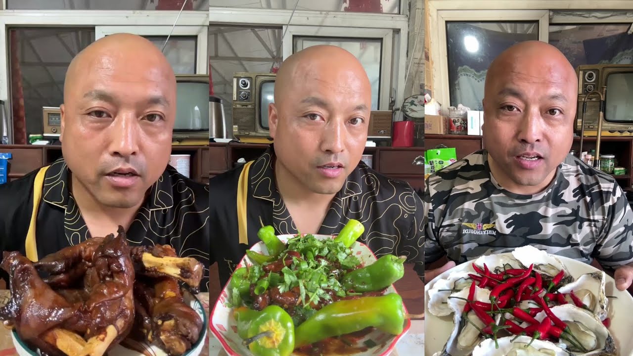 Yummy #113 : Eat roll belly braised pork belly 😋😋 #mukbang #eatingshow #porkbelly #delicious 