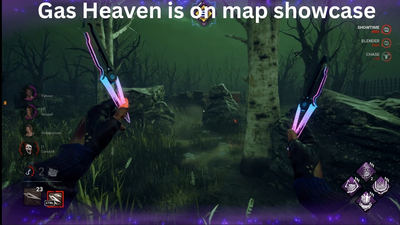 Dead by daylight gas heaven map showcase?