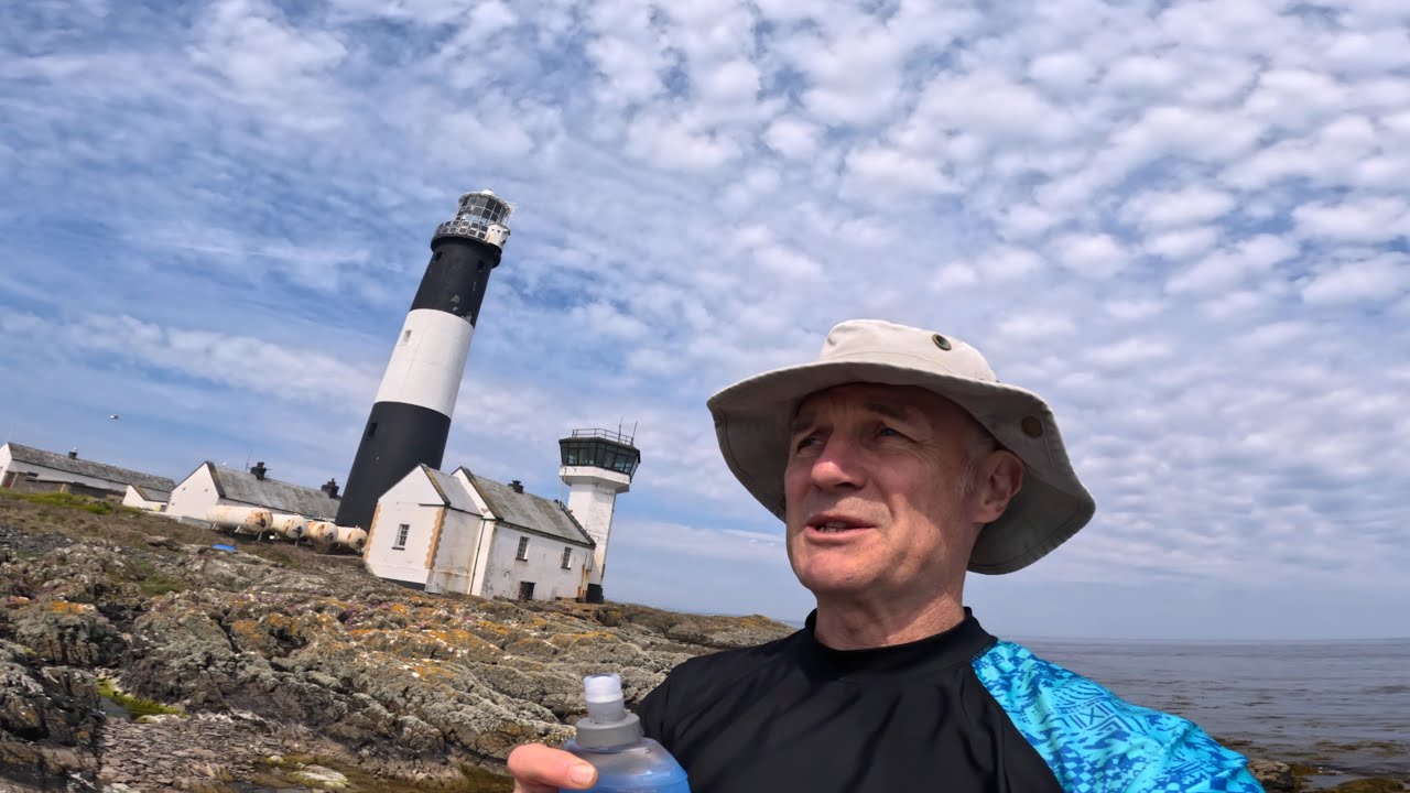 Paddling the Copeland Islands in a Cape Falcon F2