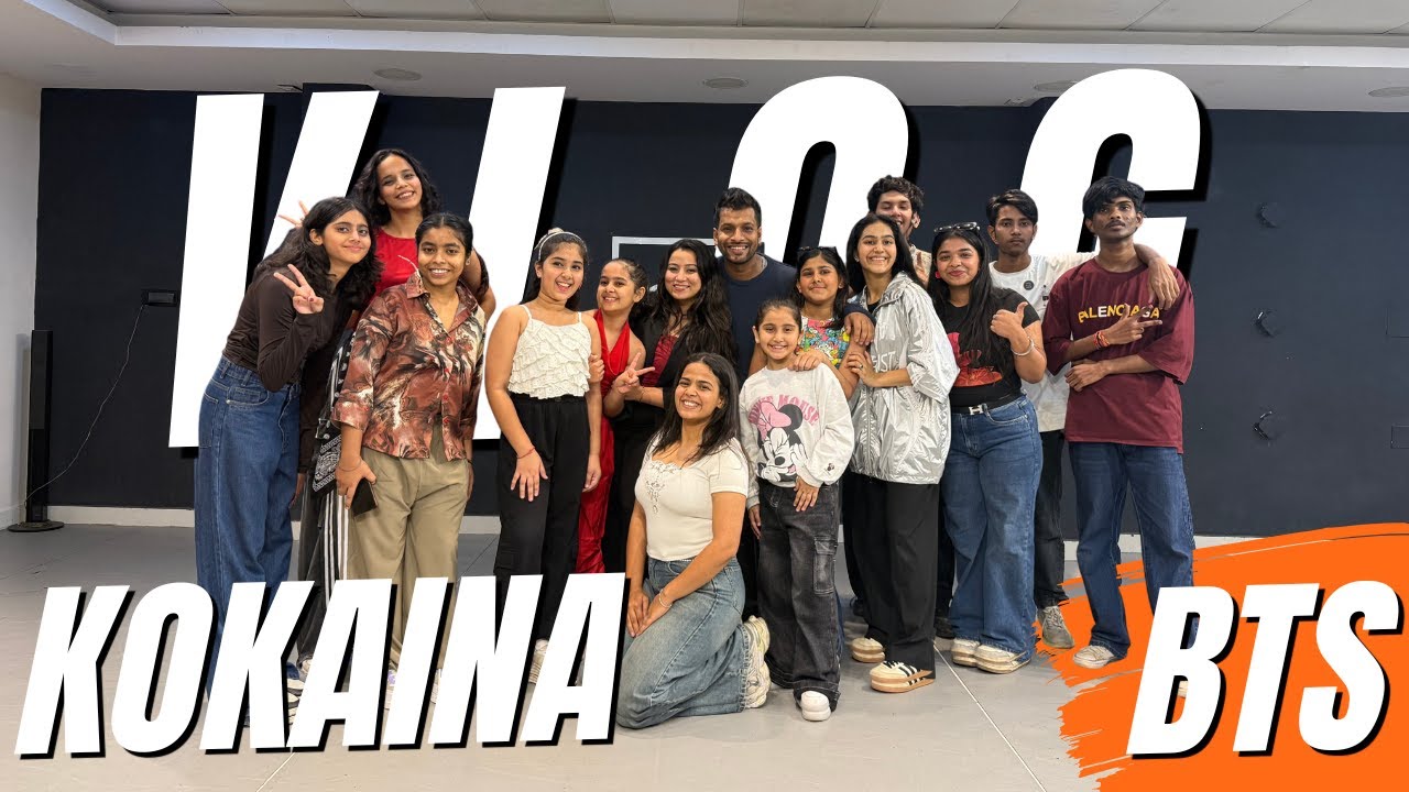 Kokaina workshop Vlog | Deepak Tulsyan Vlogs | G M Dance Centre