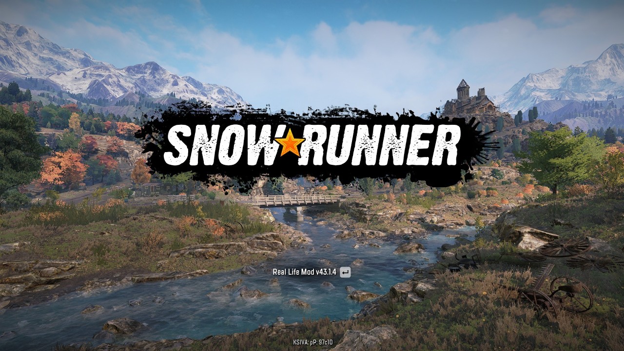 SnowRunner Аляска карту привет прохожу