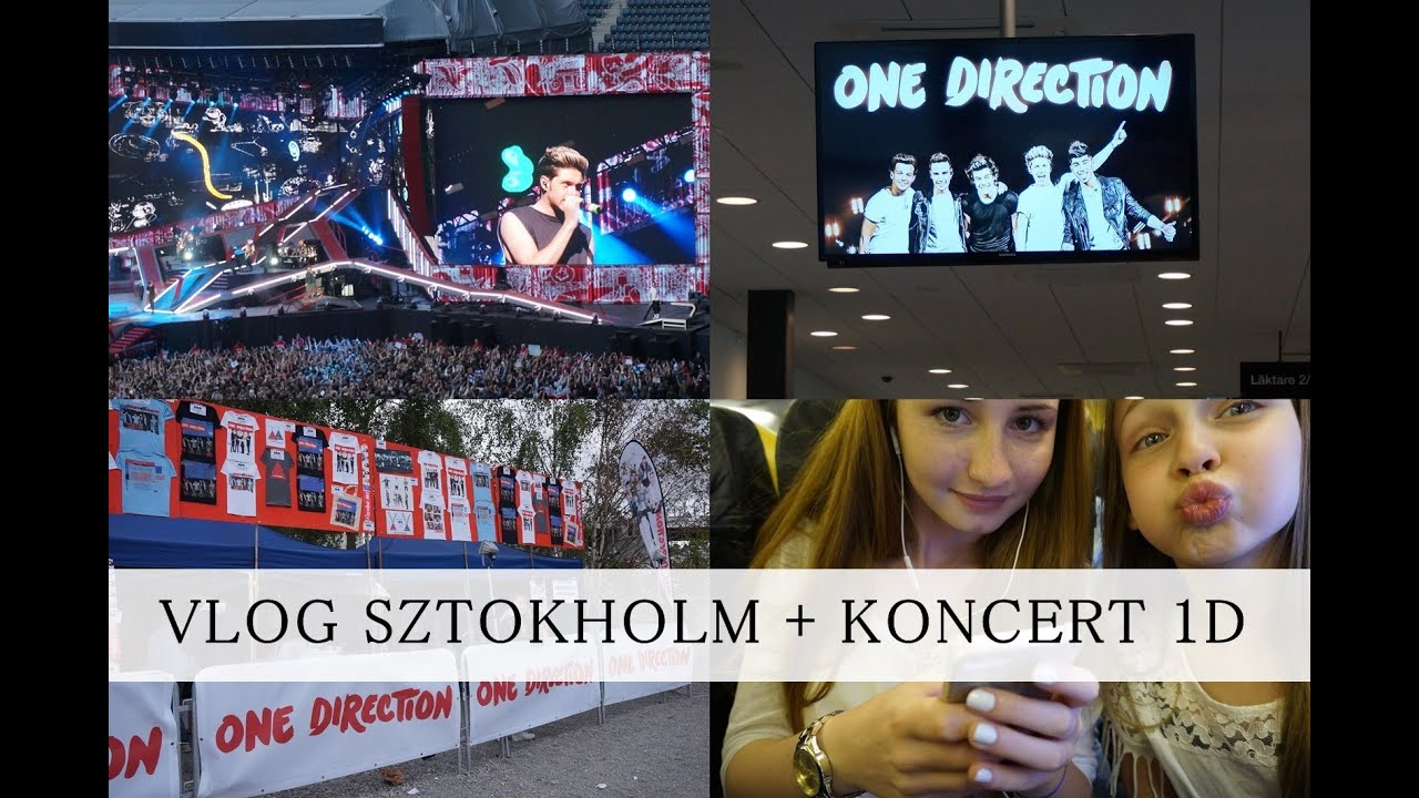 DAILY VLOG: SZTOKHOLM + KONCERT ONE DIRECTION