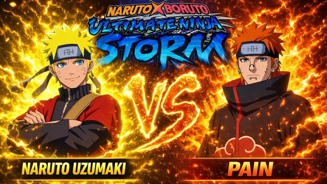 ⚡🔥 NARUTO UZUMAKI VS PAIN – THE ULTIMATE LEGENDARY BATTLE 🔥⚡