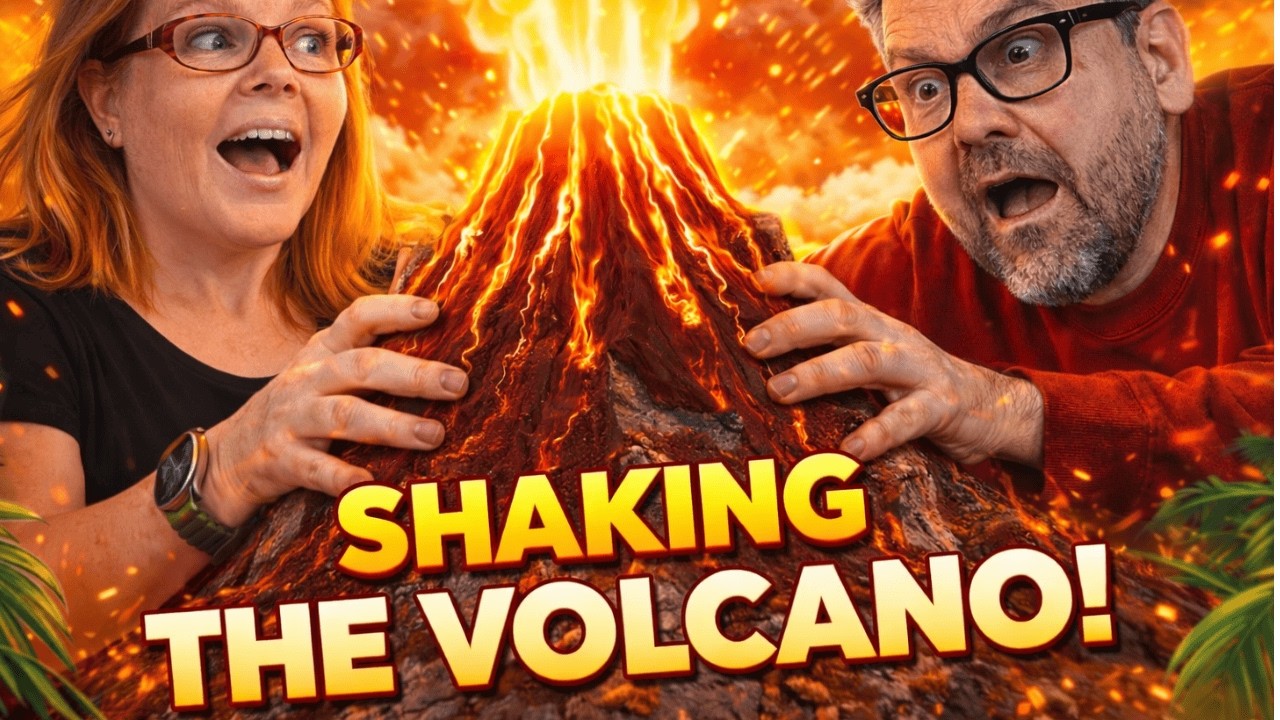 У вулкана были другие планы 🌋😄