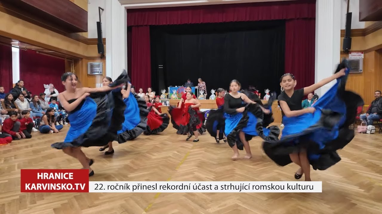Rekordní 22. ročník Terne Čercheňa: Romský tanec ovládl Hranice na Moravě │ 