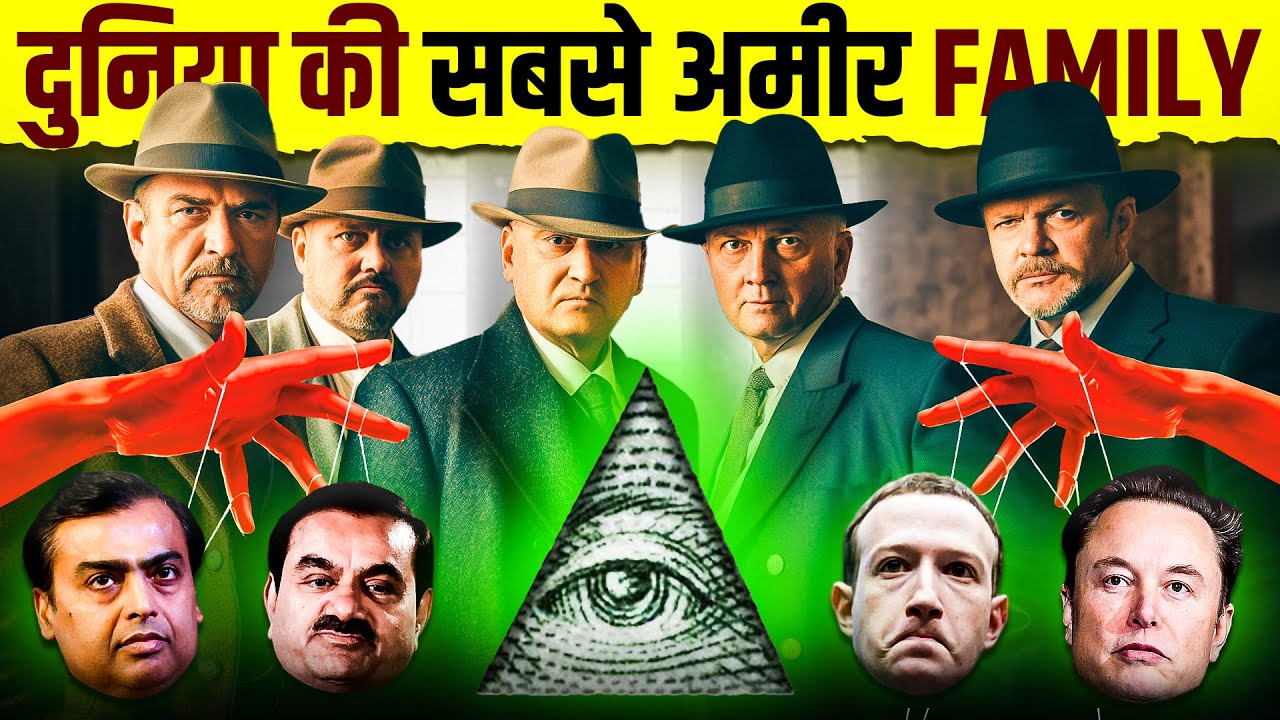Dark Truth of Rothschild Family 😱 World's Richest Family | Live Hindi Facts
