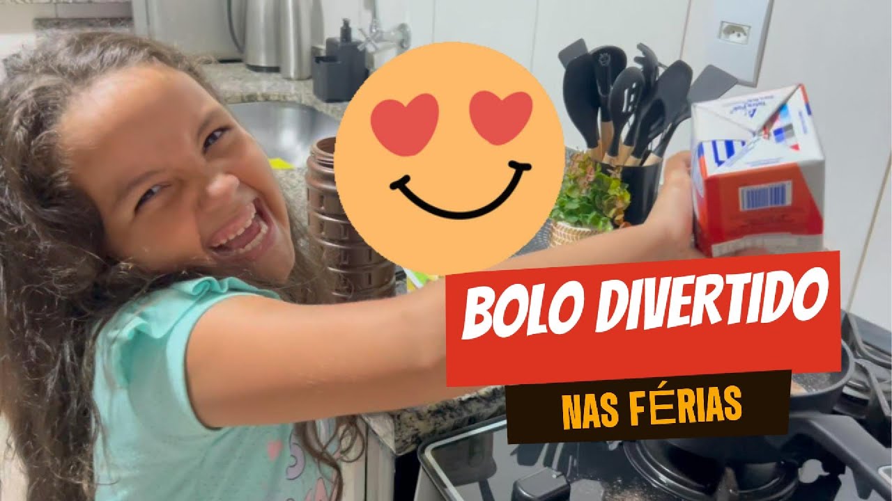 BOLO DIVERTIDO NAS FÉRIAS COM A TONTON 💖