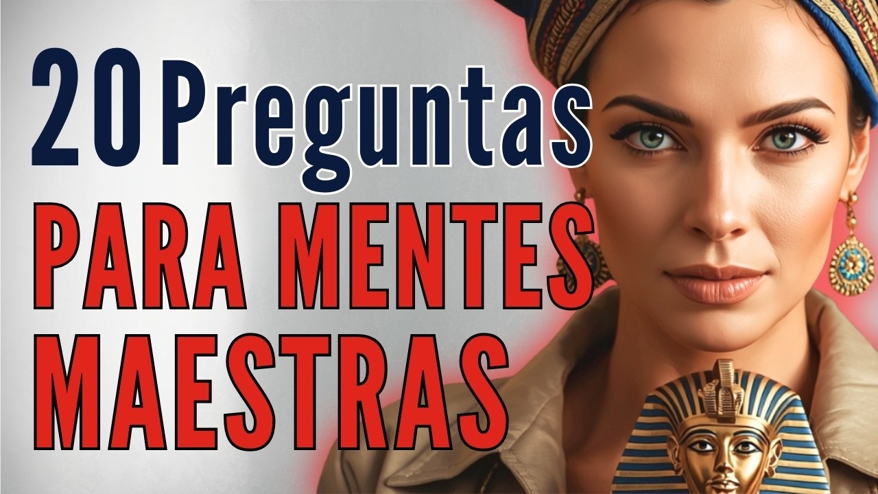 20 Preguntas DIF&Iacute;CILES de Cultura General | Desaf&iacute;a tu NIVEL CULTURAL 🧠