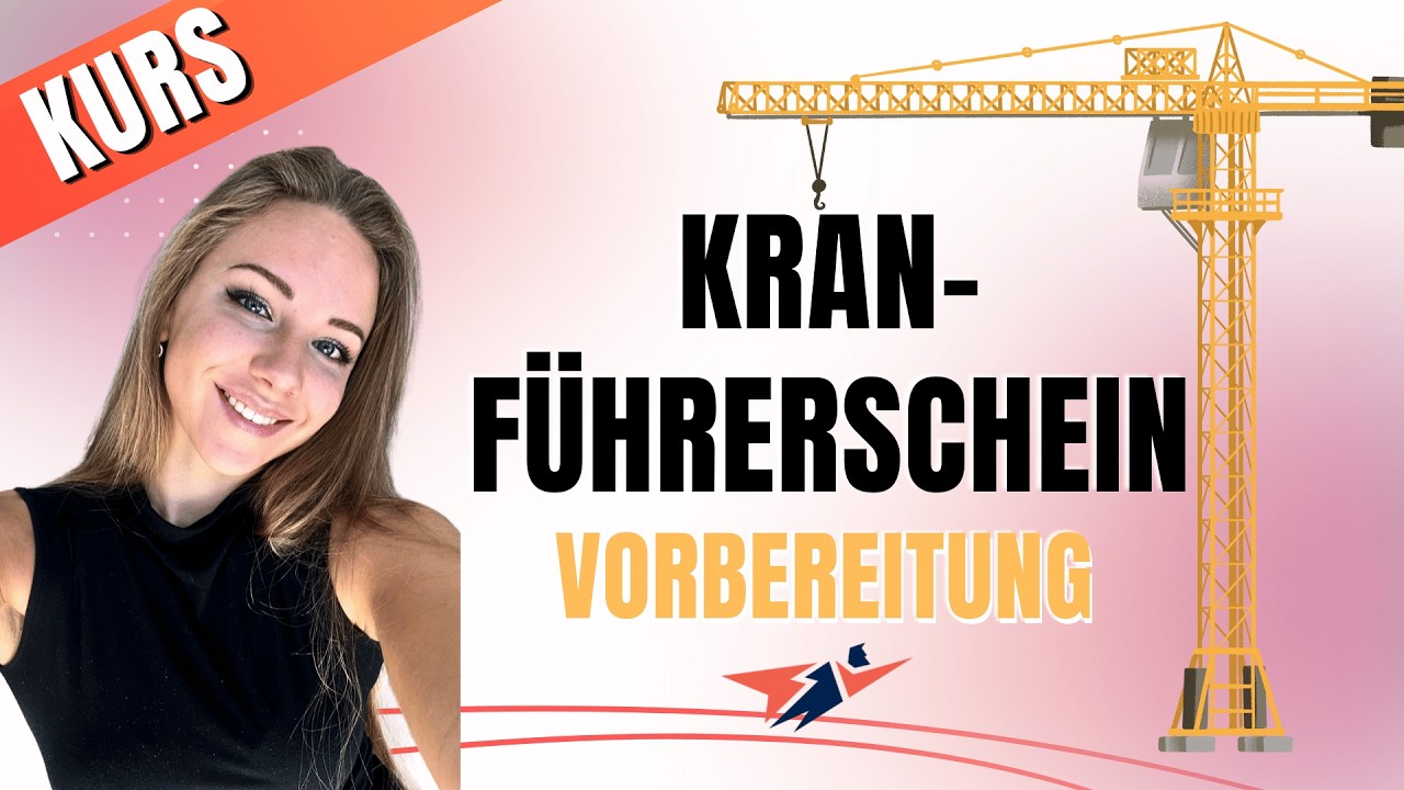 🏗️ Kranführerschein bestehen LEICHT gemacht | Kranführer Test Vorbereitung mit Aufgaben