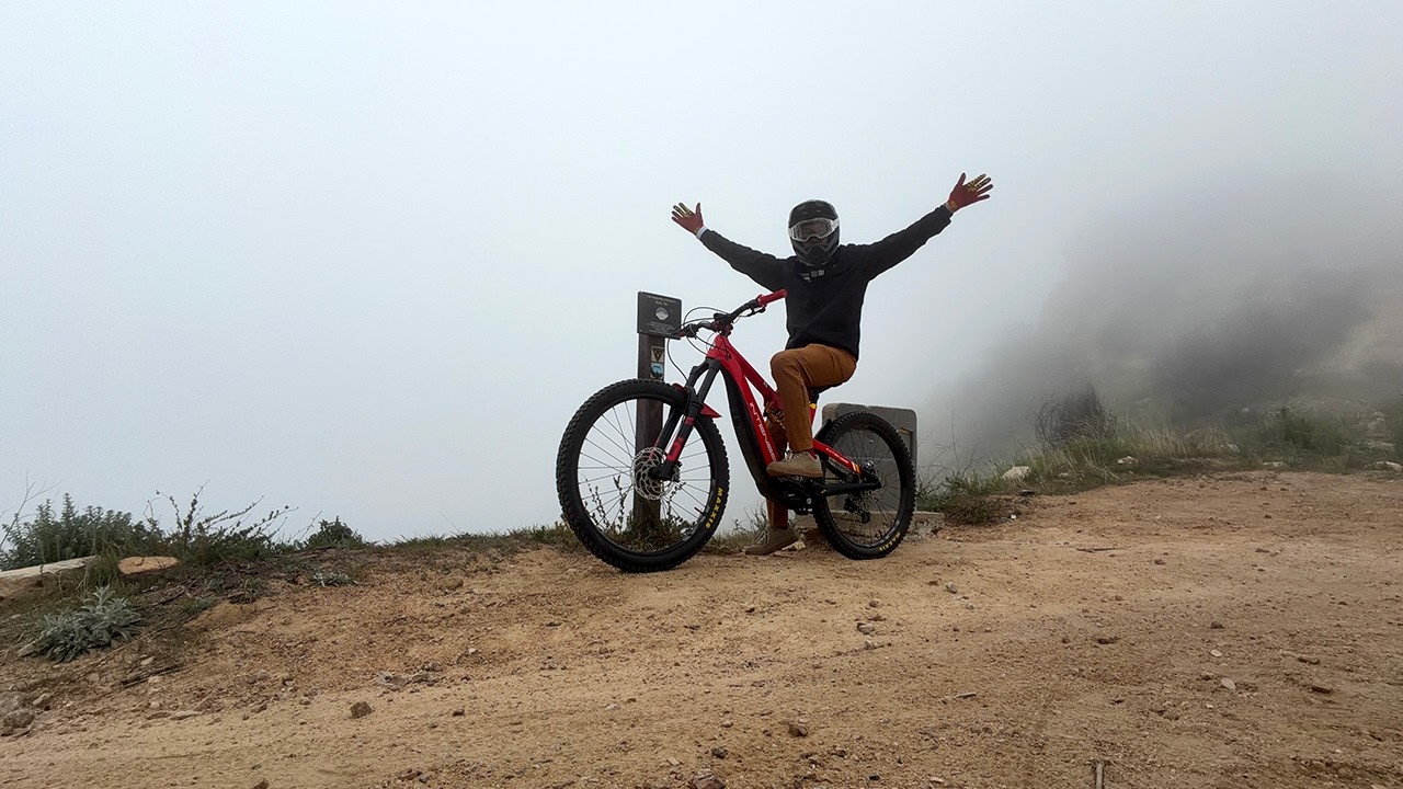 Sunset Ridge to Horse in Altadena MTB.  2-10-26