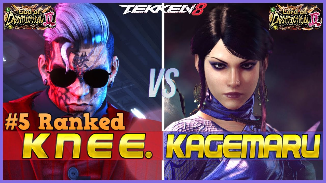 T8 ▰ KNEE (#5 Ranked Fahkumram) Vs KAGEMARU (High Ranked Zafina) ▰ Tekken 8 High Level Gameplay