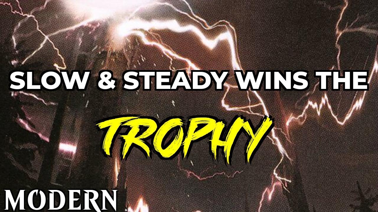 Slow & Steady Wins the TROPHY | Gruul Storm | Modern | MTGO