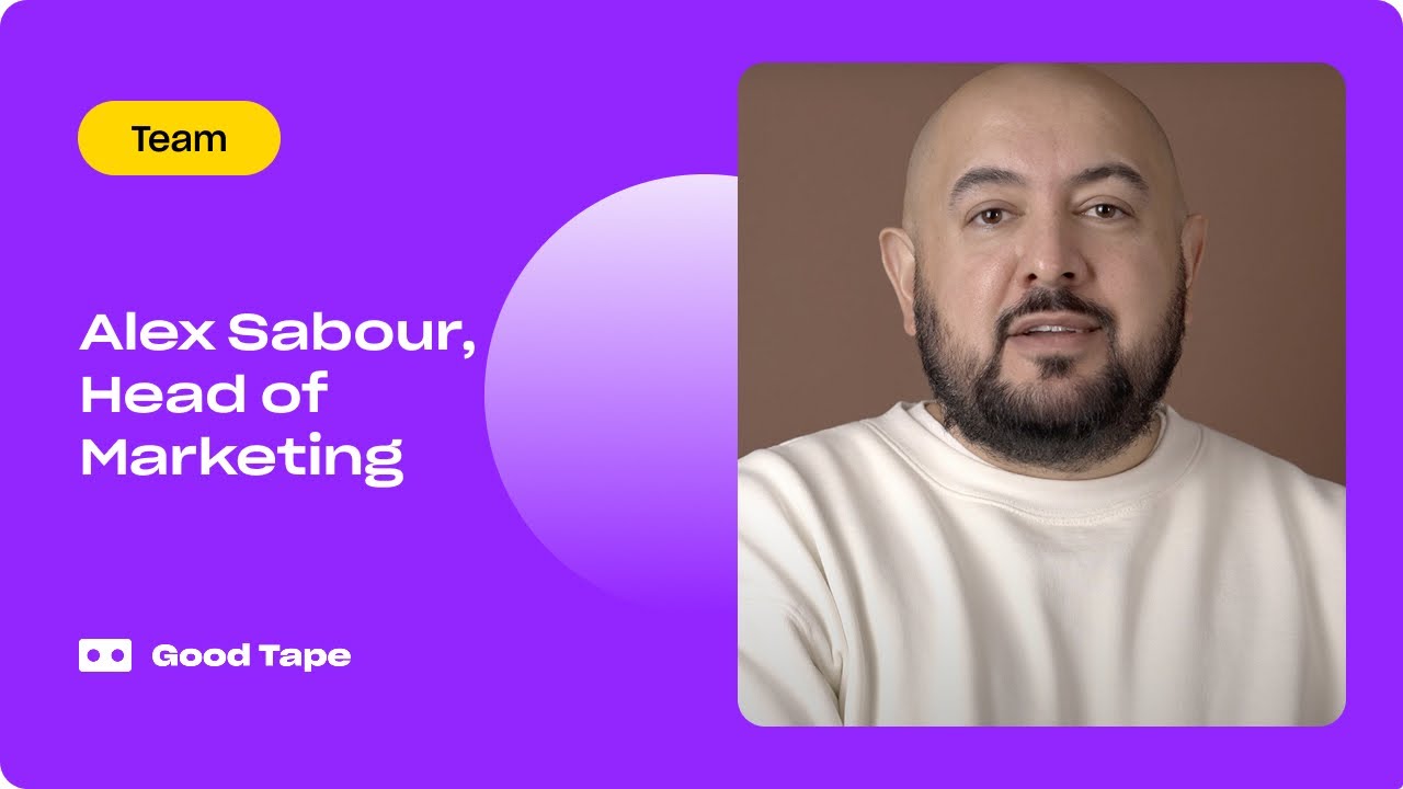 Alex talks about working at Good Tape