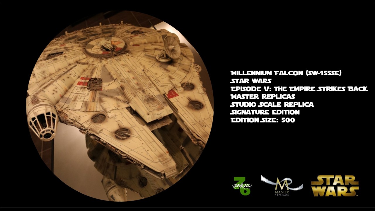 [Master Replicas] Star Wars Millennium Falcon Signature Edition SW-155SE Harrison Ford Custom Cover
