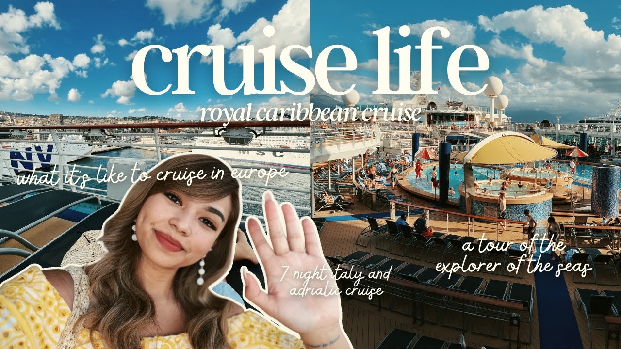 what it's like to cruise in europe + royal caribbean explorer of the seas ship tour
