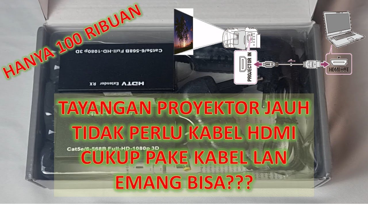HDMI Extender HDTV via LAN RJ45 Review Lengkap Kelebihan & Kekurangannya