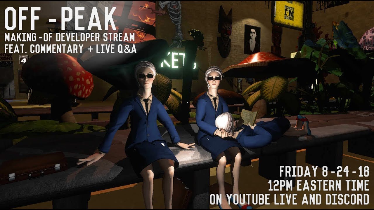 Off-Peak Developer Playthrough w/ Commentary, Q&A