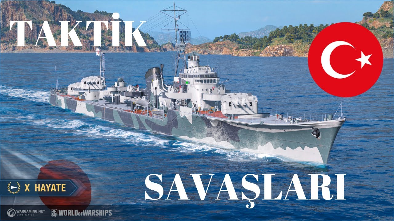 World of Warships: Hayate-Acele Değil ama Çabuk Çabuk