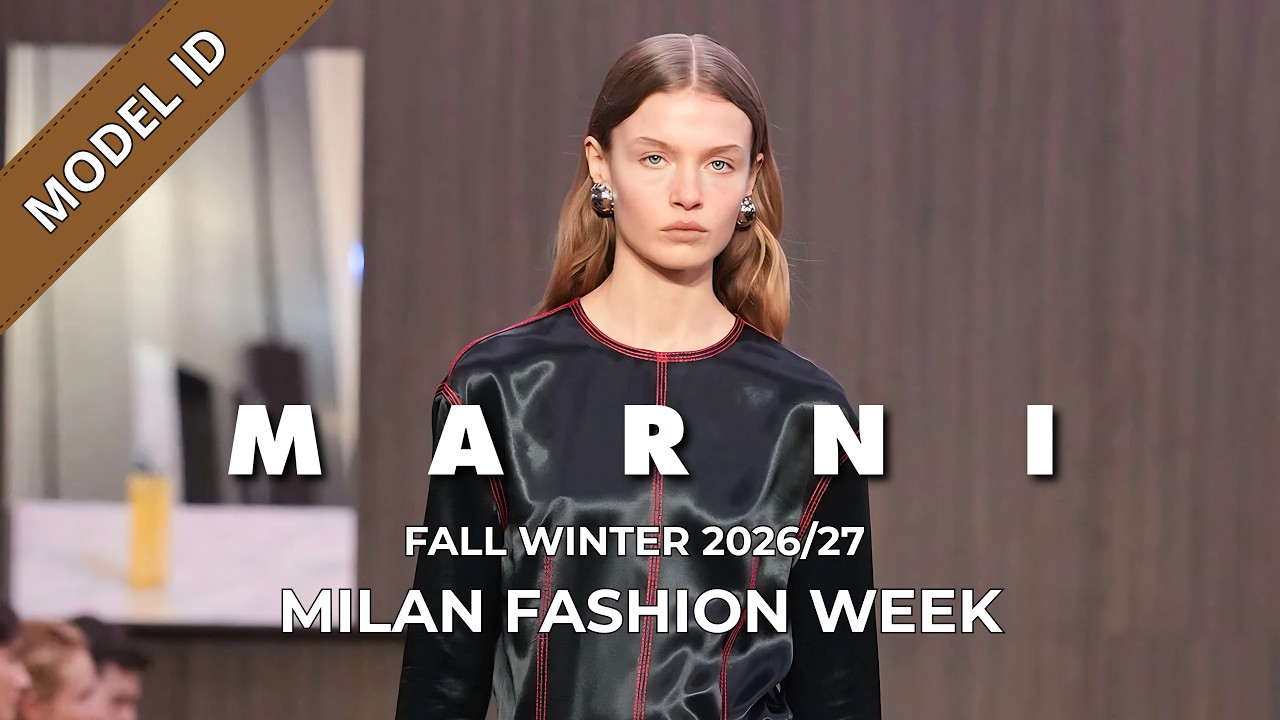 Marni Fall Winter 2026/27 Fashion Show Model ID | Milan Fashion Week