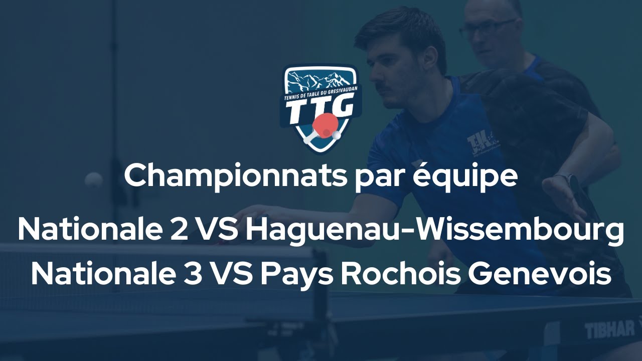 Rencontres nationales 2 & 3 du 03.02.2024 - TTG