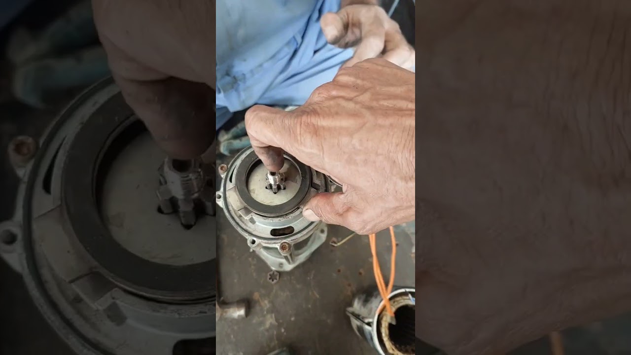 EOT Crane motor Barack fitting #overheadcrane #electricial #industrial #bignners