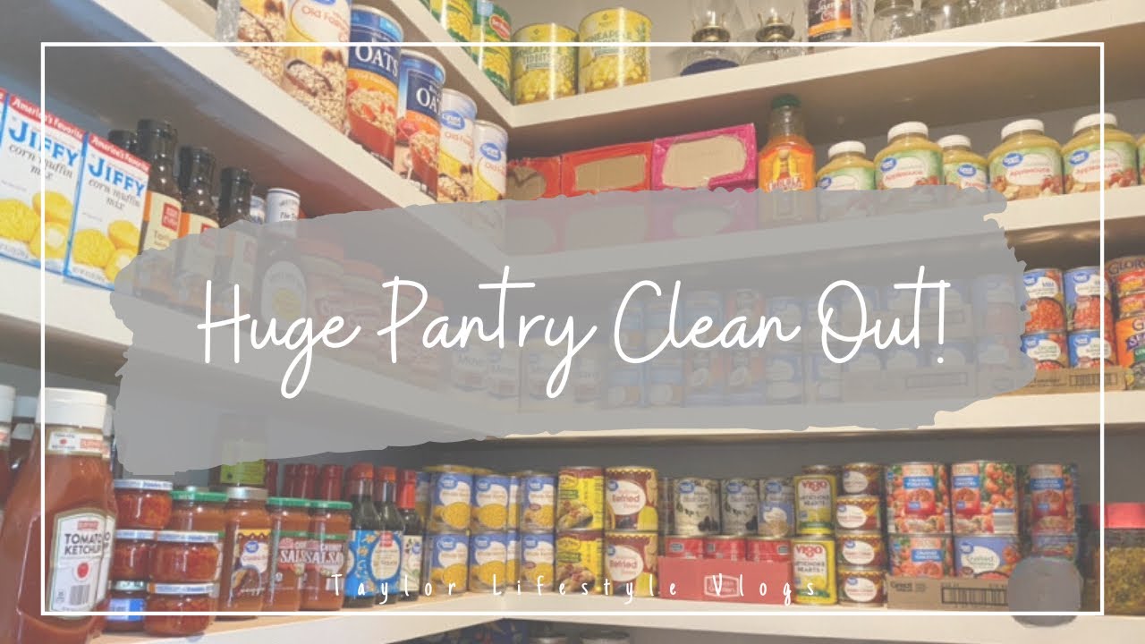 Clean and Organize the Pantry with Me!