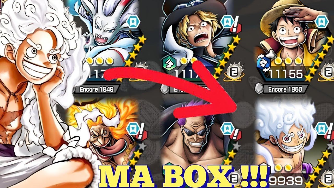 PRÉSENTATION DE MA BOX APRÈS 1354 JOURS SUR ONE PIECE BOUNTY RUSH !!!