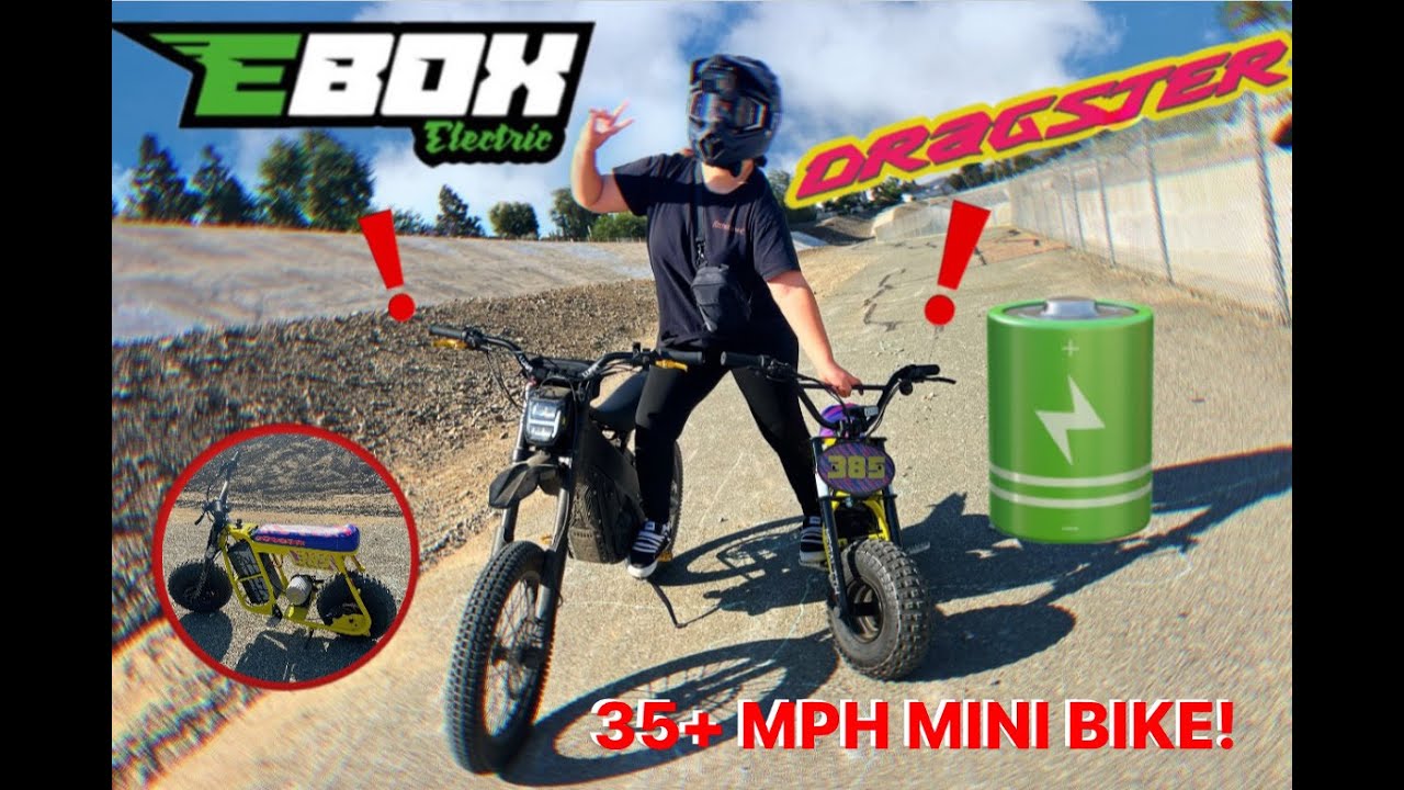 EBOX DRAGSTER MINI BIKE REVIEW **RACING TALARIA X3**